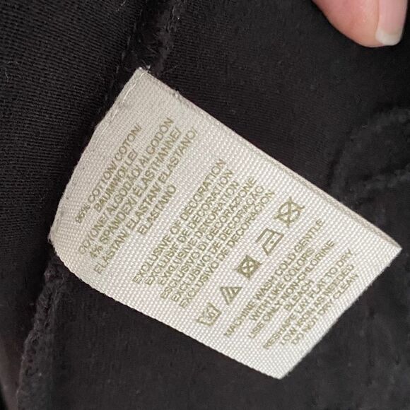 Free People Lady In Waiting Black Embroidered Metallic Bodycon Mini Dress Large - Picture 15 of 16